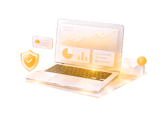 Schild Rekenterdom platform met een eenvoudig registratieproces voor crypto trading